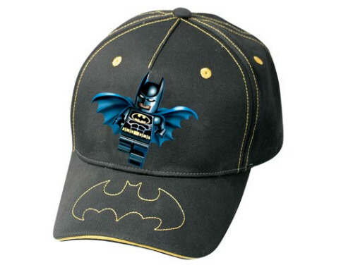 Ball Cap, Batman Pattern with Logo on Visor