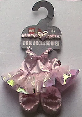 Soft Dress Up Doll Outfit Pink Ballerina