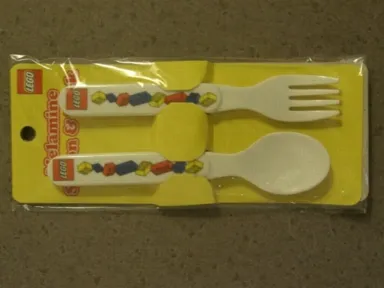 Spoon & Fork Bricks Melamine