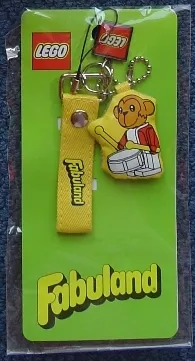 Mobile Phone Accessory, Strap with Fabuland Monkey pendant