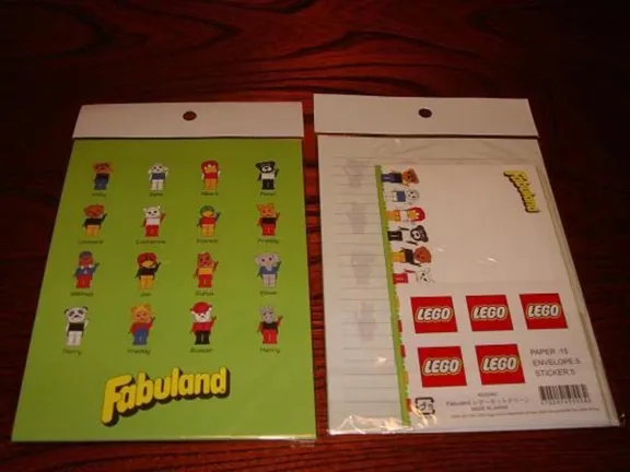 Stationery Set, Fabuland Minifigures