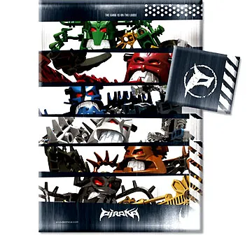 Bedding, Duvet Cover and Pillowcase (140 x 200 cm) - Piraka