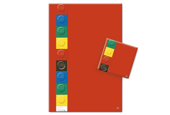 Bedding, Duvet Cover and Pillowcase (140 x 200 cm) - Classic Brick