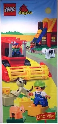 Display Flag Cloth, DUPLO LEGO Ville Farm Harvest
