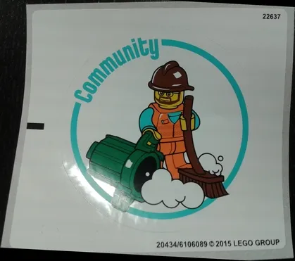 Sticker Sheet for Set 45103 - (20434/6106089)