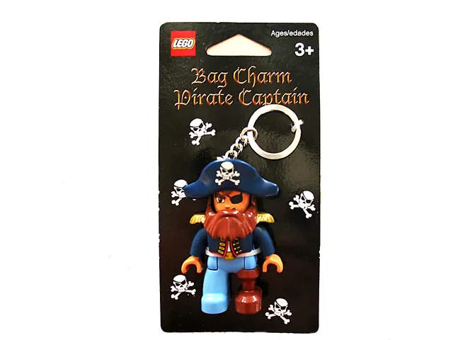 Duplo Pirate Captain Key Chain