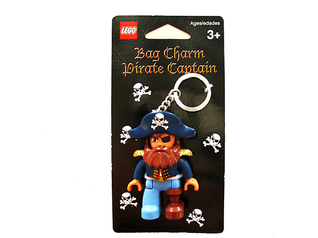 Duplo Pirate Captain Key Chain