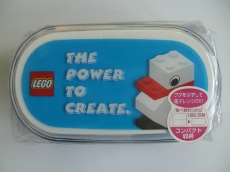 Lunch Box Microwave Double Deck - The Power To Create, Penguin (Japan)
