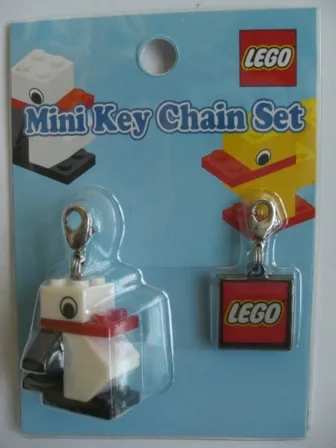 Mini Key Chain Set - TPTC Japan, Penguin and LEGO Logo