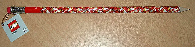 Pencil, Jumbo Santa Pattern