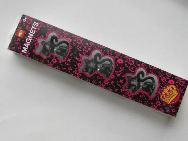 Magnet Set, Clikits Cat Black, 3 Identical blister pack