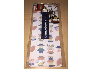 Mobile Phone Accessory, Strap with LIKE A CHILD Pattern