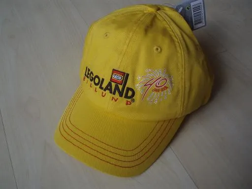 Ball Cap, LEGOLAND Billund, 40 Years 1968-2008 Pattern (Junior Size)