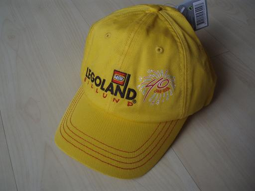 Ball Cap, LEGOLAND Billund, 40 Years 1968-2008 Pattern (Junior Size)