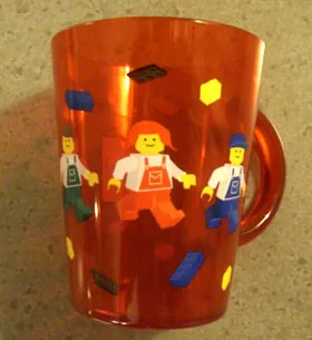 Cup / Mug Minifigures Red