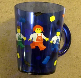 Cup / Mug Minifigures Blue