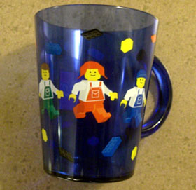 Cup / Mug Minifigures Blue