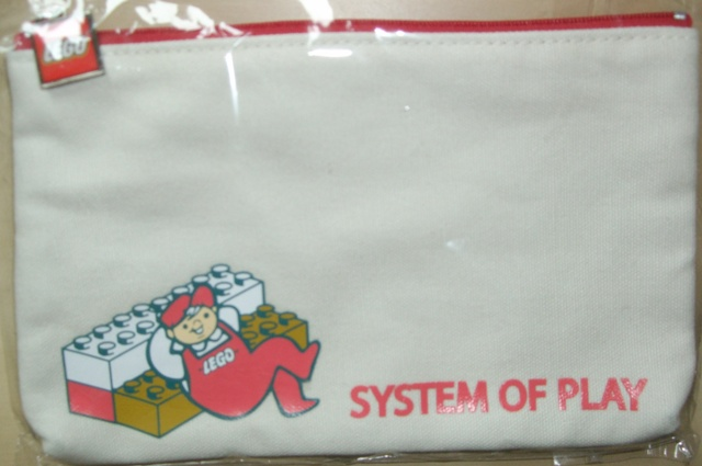 Pencil Case, System of Play, Lego Man Pattern