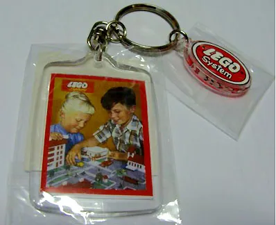 Vintage 1958 Photo Key Chain