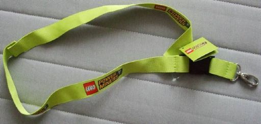 Lanyard with LEGO Logo and Power Miners Pattern