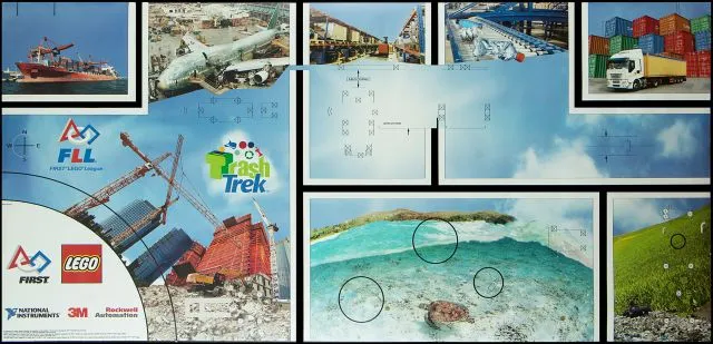 Playmat, FIRST LEGO League (FLL) - Set 45802 Trash Trek