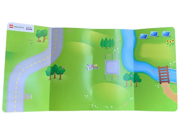Playmat, FIRST LEGO League (FLL) - Set 45822 Superpowered
