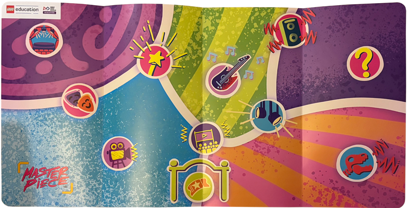 Playmat, FIRST LEGO League (FLL) - Set 45825 Masterpiece