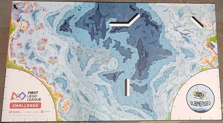Playmat, FIRST LEGO League (FLL) - Set 45826 Submerged