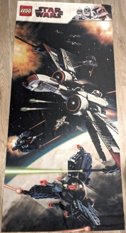 Display Flag Cloth, Star Wars Clone Wars - Large, ARC-170