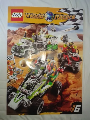 Racers Poster World Racers Race 6 (Set 8864)
