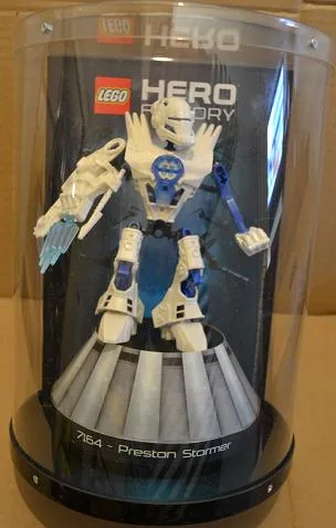 Display Assembled Set, Hero Factory Set 7164 in Plastic Case