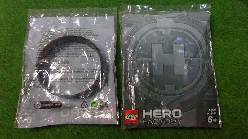 Wristband, Rubber, Black, Hero Factory