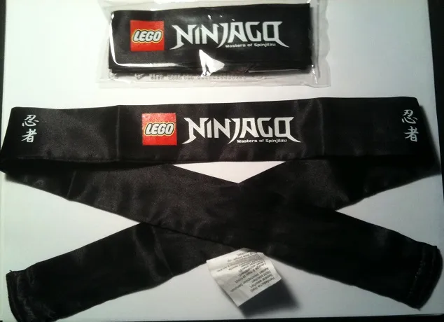 Headgear, Headband Black, NINJAGO