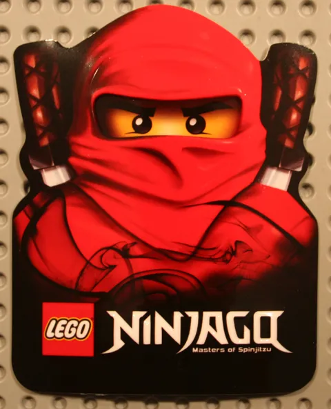 Sticker Sheet, NINJAGO Kai, 3D