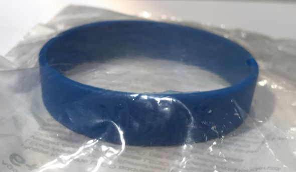 Wristband, Rubber, Blue, Ninjago