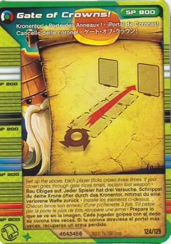 NINJAGO Masters of Spinjitzu Deck #2 Game Card 124 - Gate of Crowns! - International Version