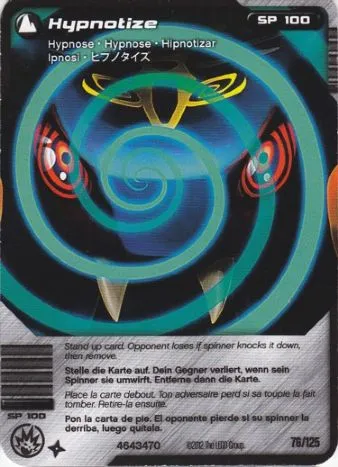 NINJAGO Masters of Spinjitzu Deck #2 Game Card 76 - Hypnotize - International Version