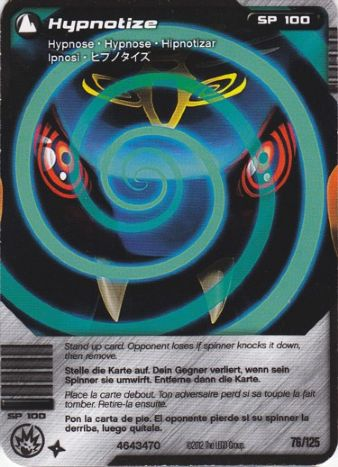 NINJAGO Masters of Spinjitzu Deck #2 Game Card 76 - Hypnotize - International Version