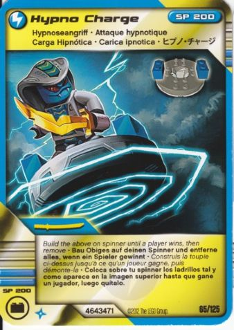NINJAGO Masters of Spinjitzu Deck #2 Game Card 65 - Hypno Charge - International Version