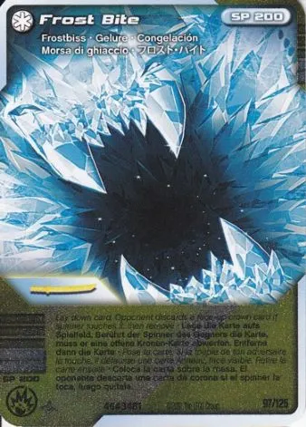 NINJAGO Masters of Spinjitzu Deck #2 Game Card 97 - Frost Bite - International Version