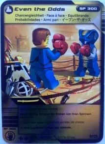 NINJAGO Masters of Spinjitzu Deck #2 Game Card 91 - Even the Odds - International Version