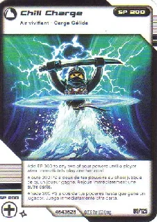 NINJAGO Masters of Spinjitzu Deck #2 Game Card 89 - Chill Charge - North American Version