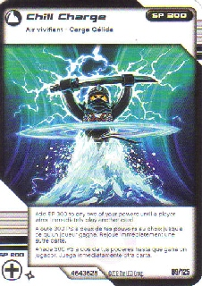 NINJAGO Masters of Spinjitzu Deck #2 Game Card 89 - Chill Charge - North American Version