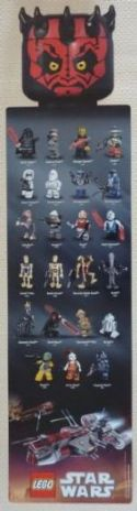 Display Flag Plastic, Star Wars Darth Maul and Minifigures