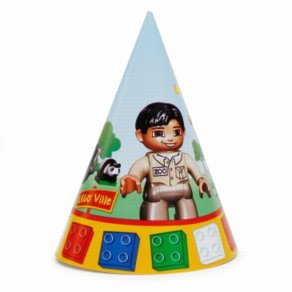 Party Hats, Duplo Legoville (8pc)