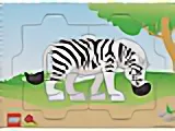 DUPLO Puzzle Zebra