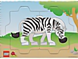 DUPLO Puzzle Zebra
