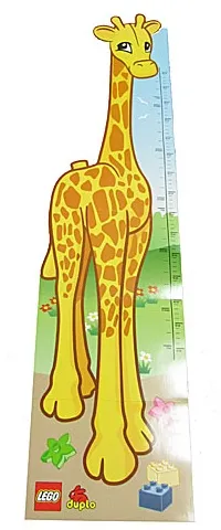 Duplo Giraffe Height Chart
