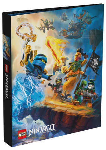 Binder, NINJAGO Lightning Battle, 2-Ring Binder