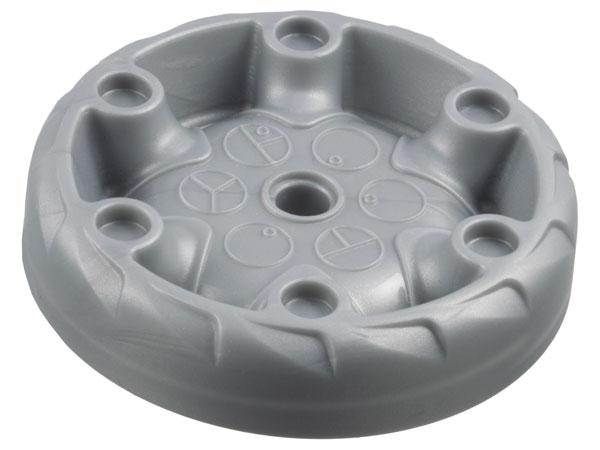 Canister Lid, Bionicle Kraata with Pin Hole